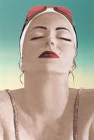 Carole Feuerman CATALINA (GREEN) Silkscreen - Sold for $1,216 on 11-15-2025 (Lot 222).jpg